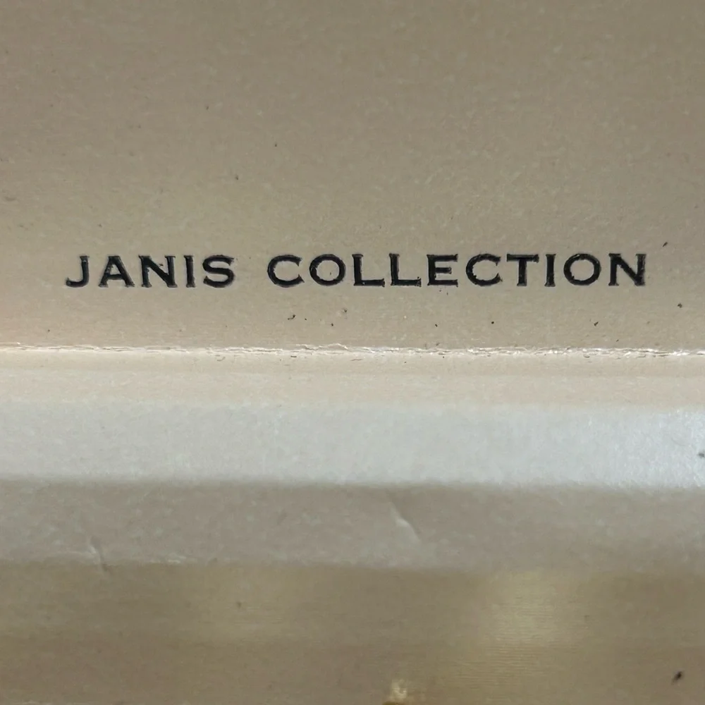 Vintage Janis 24K Gold Plated Hors d’Oeuvre Spreaders Set of 6 Original Box